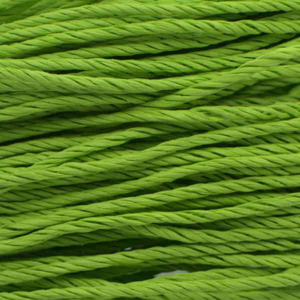 plied paperyarn thin neon green